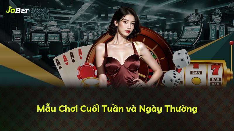Mẫu Chơi Cuối Tuần và Ngày Thường